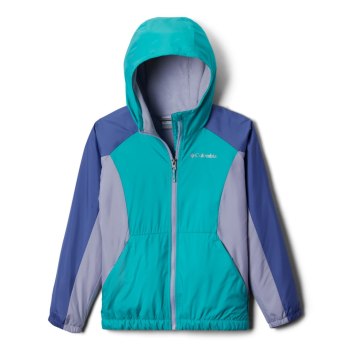 Columbia Jas Meisjes, Ethan Pond Fleece Lined LichtTurquoise Paars, 72WMSZXBH